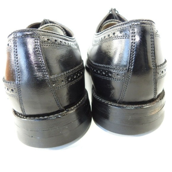 Florsheim Size 10.5 B Black Wingtip Oxford C3A A13 main image 7